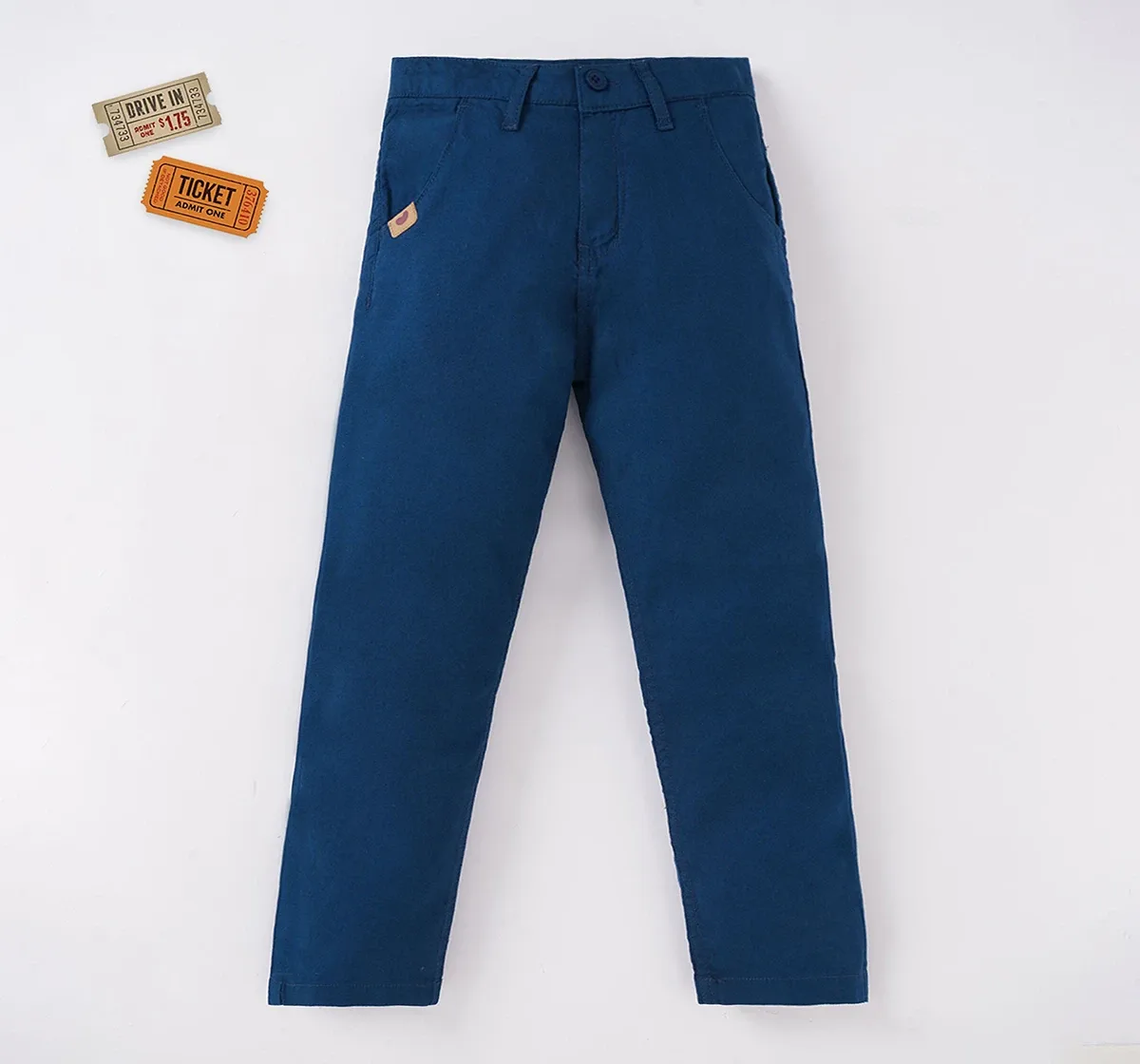 Boys Solid Trouser