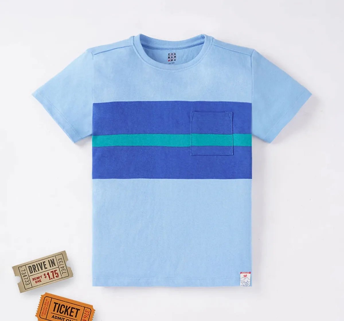 Boys Color Block Tee