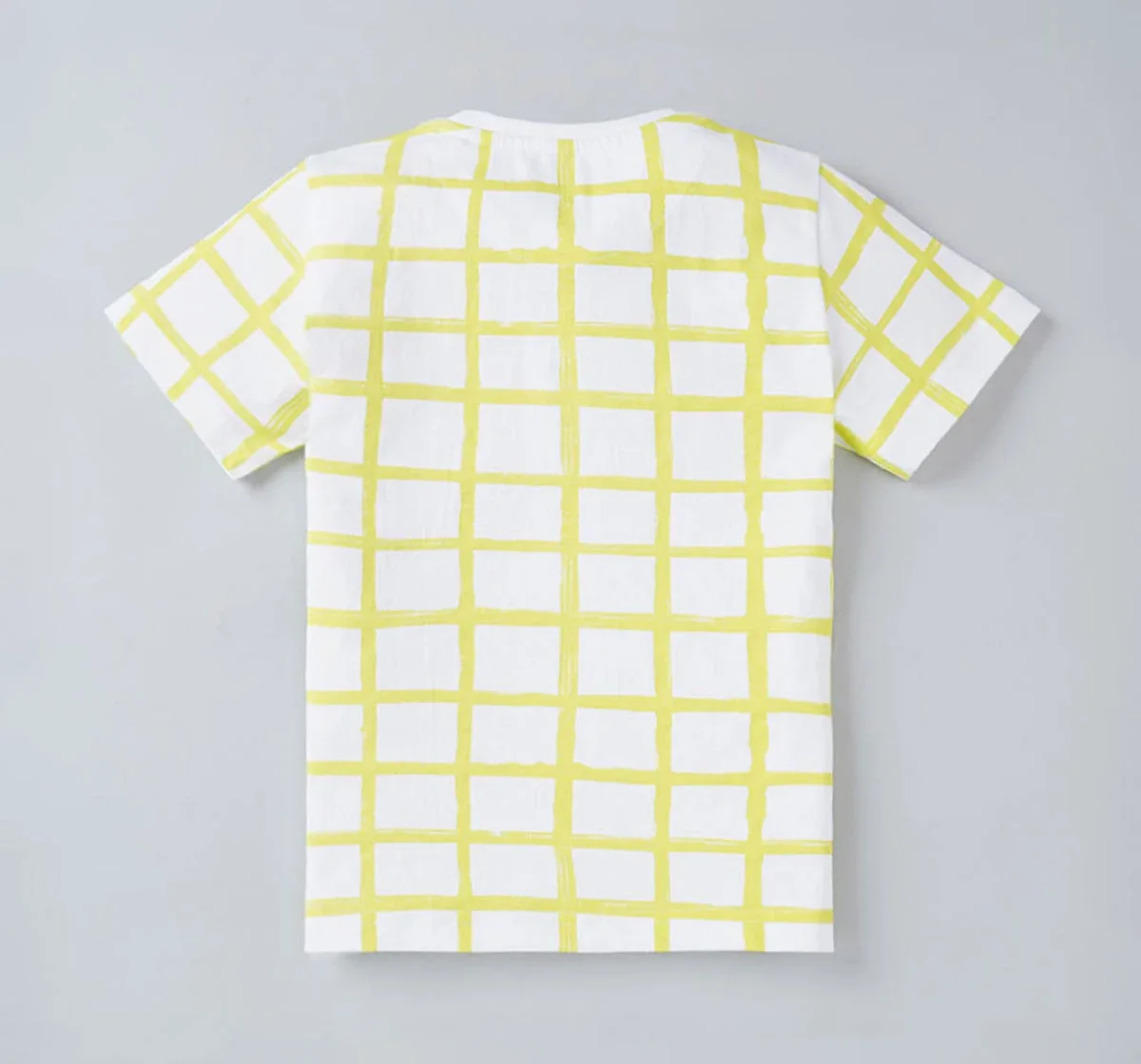 Boys Checkered Tee