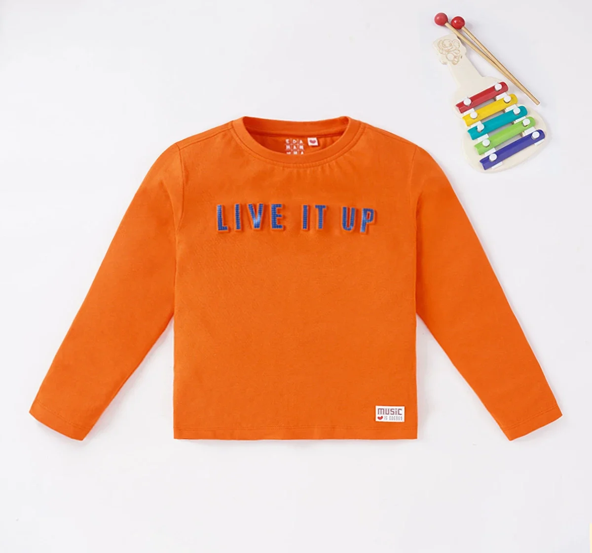 Boys Embossed Printed Tee