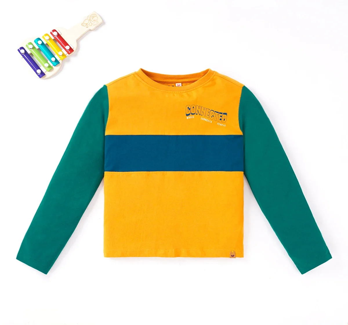 Boys Color Block Tee