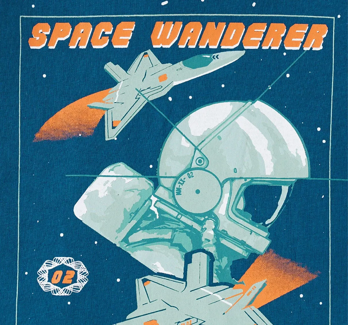 Boys Space Printed Tee