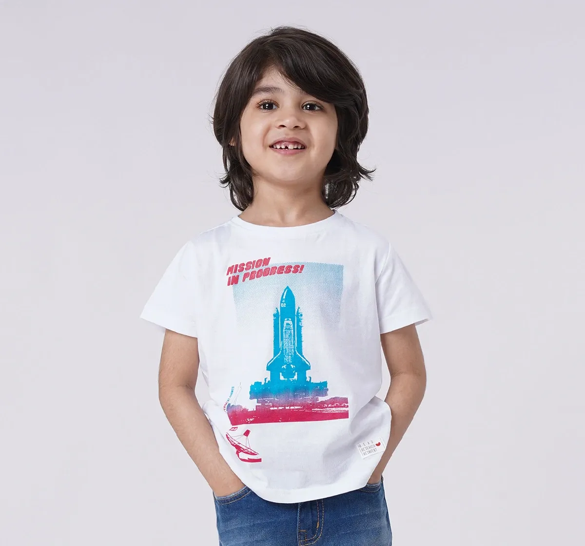 Boys Space Printed Tee
