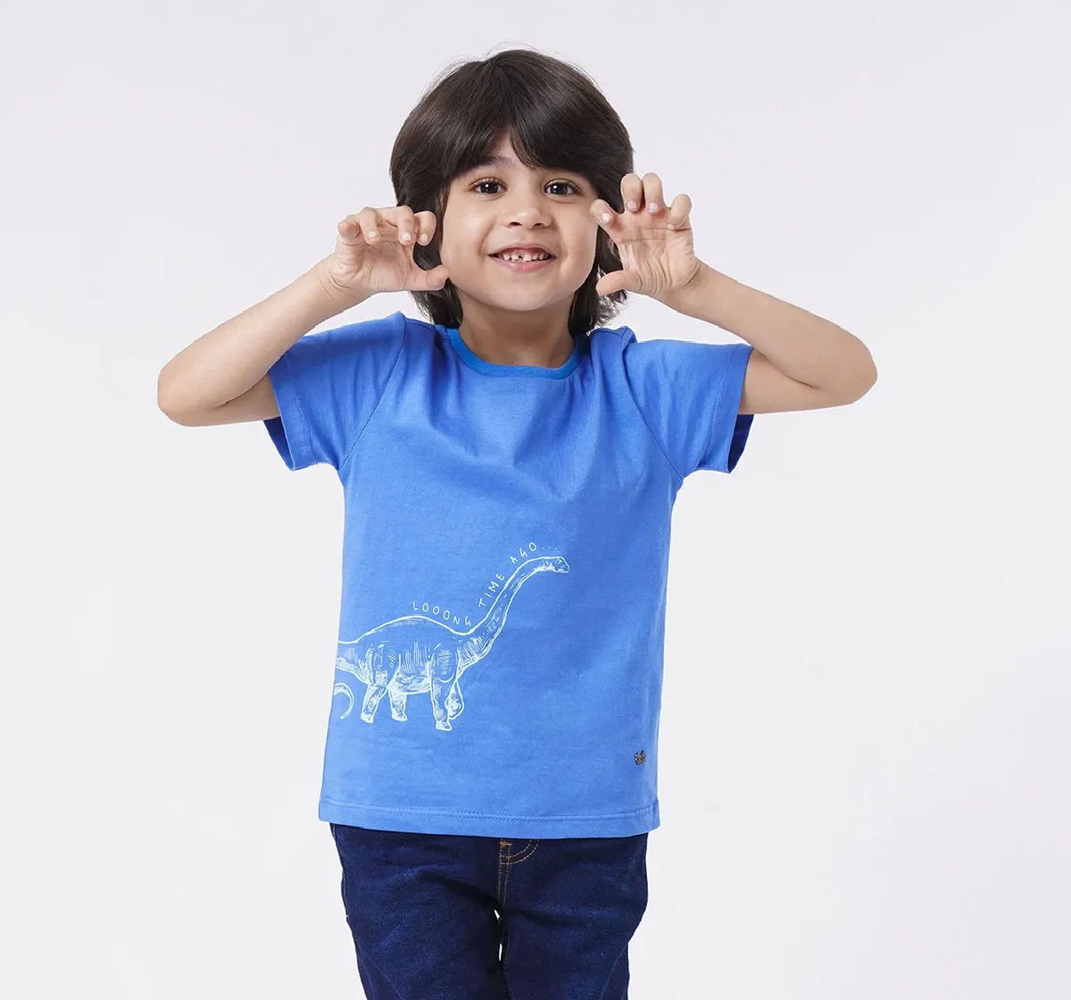 Boys Dino Printed Tee
