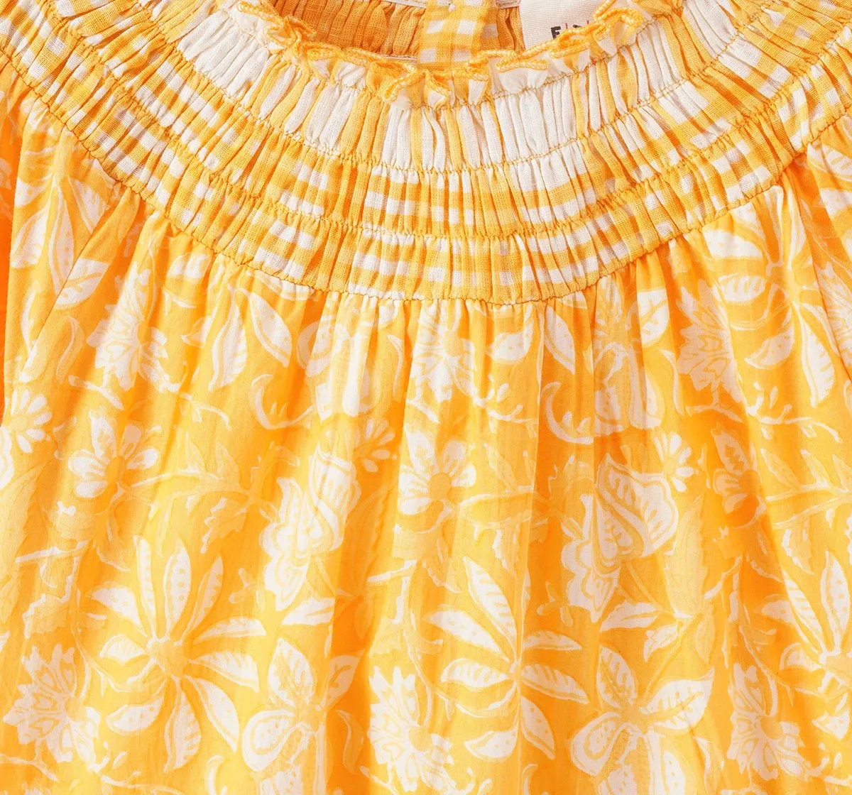 Girls Mix  Match Prints Tier Dress