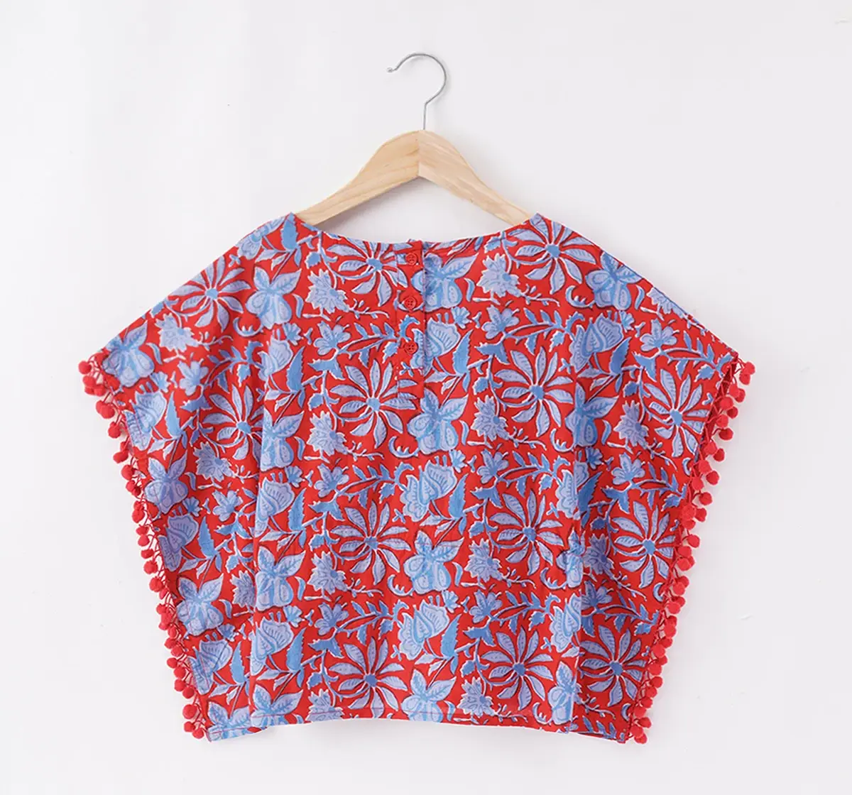 Girls Printed Kaftan Top