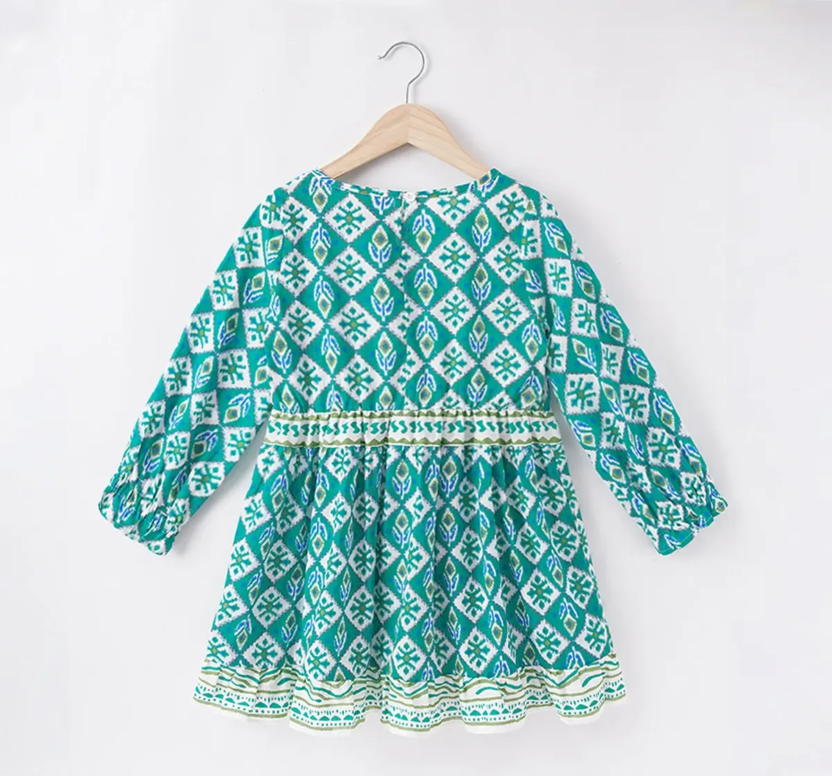 Girls Printed Dress