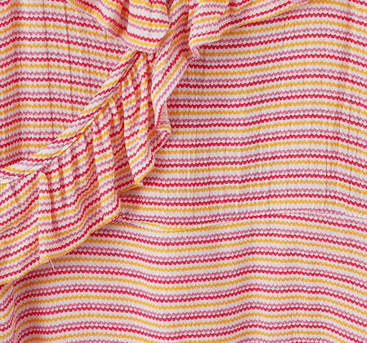 Girls Chevron Printed Dress