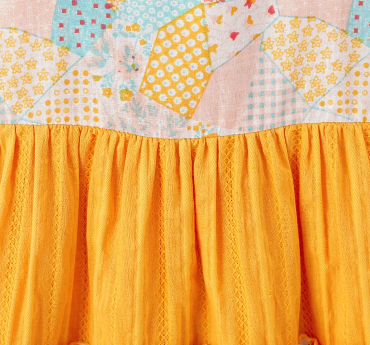 Girls Panel Tier Dress