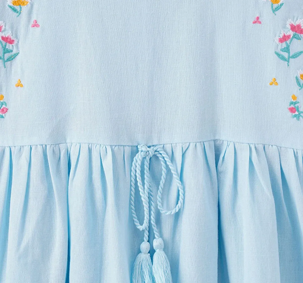 Girls Embroidered Dress