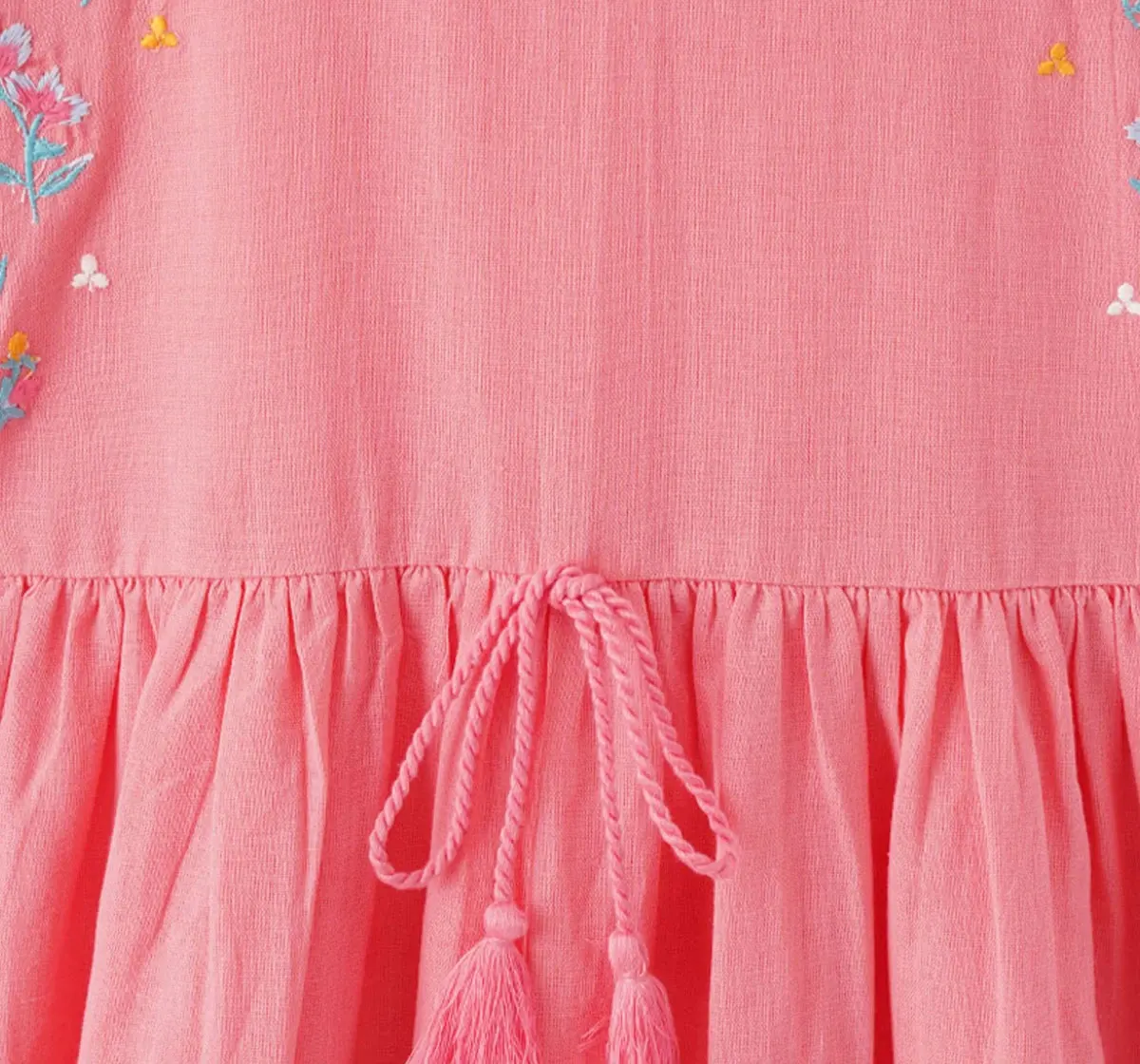 Girls Embroidered Dress