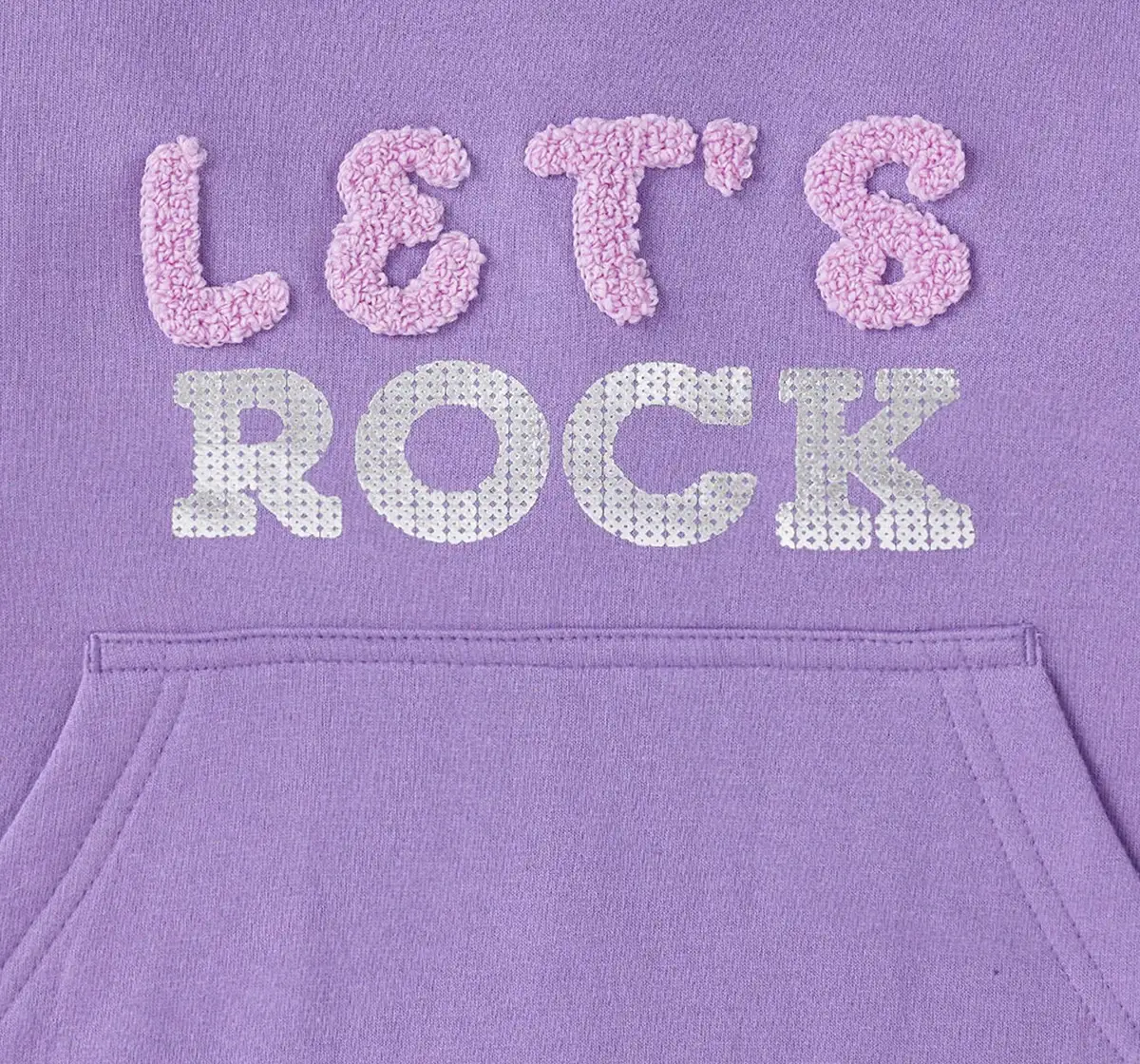 Girls Printed Hoodie