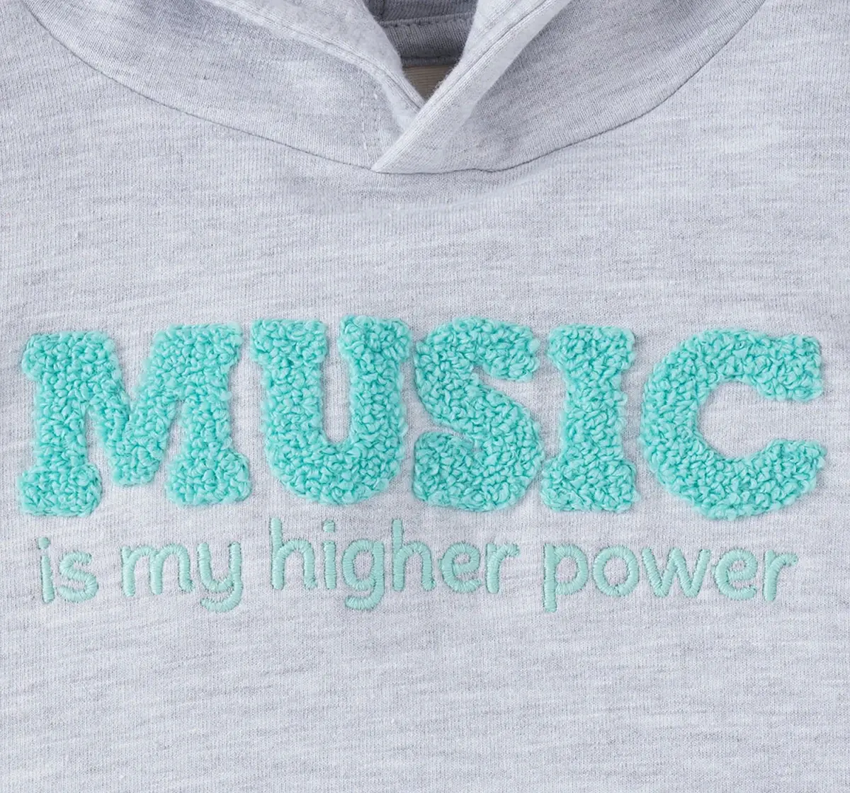 Girls Embroidered Hoodie