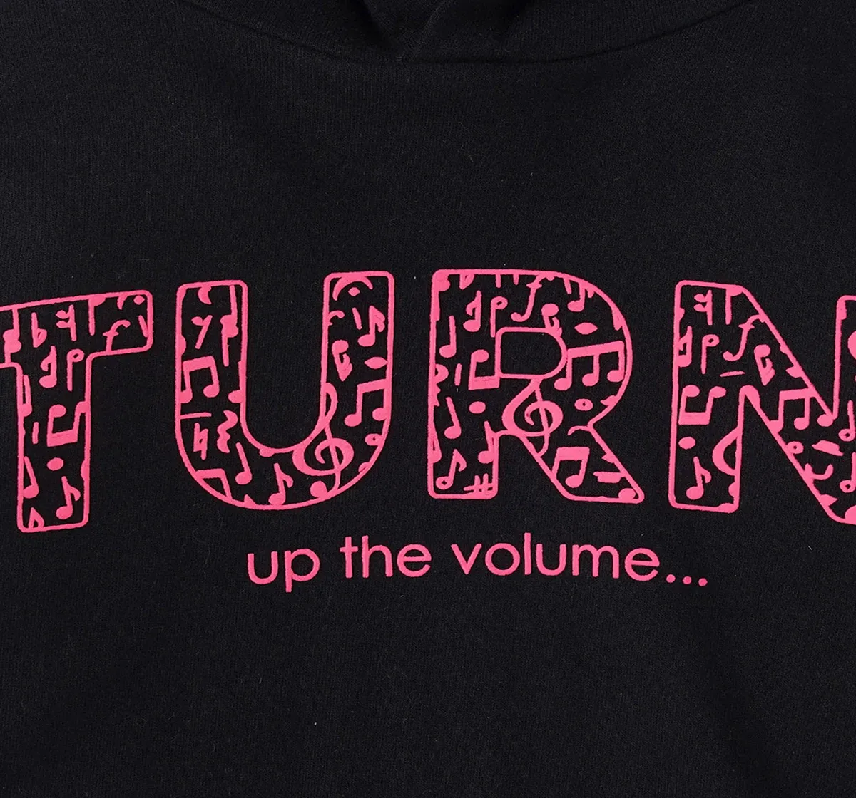 Girls Printed Hoodie