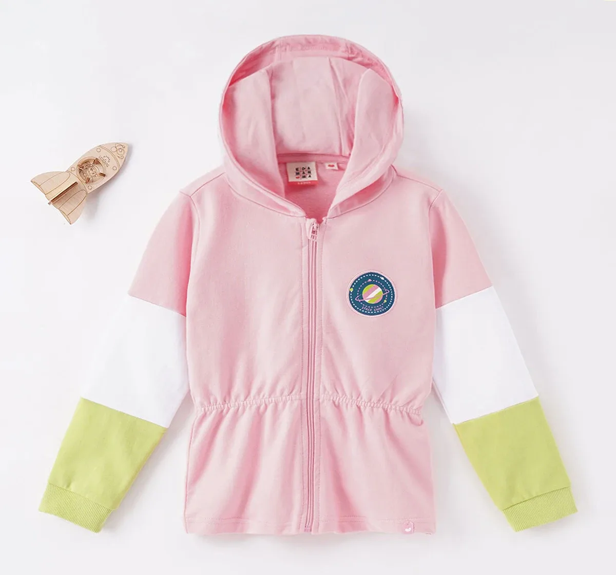 Girls Color Block Jacket