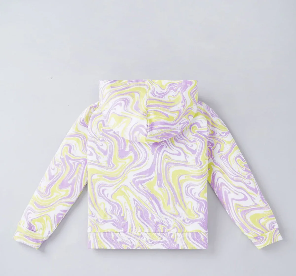 Girls Marble Effect Jacket