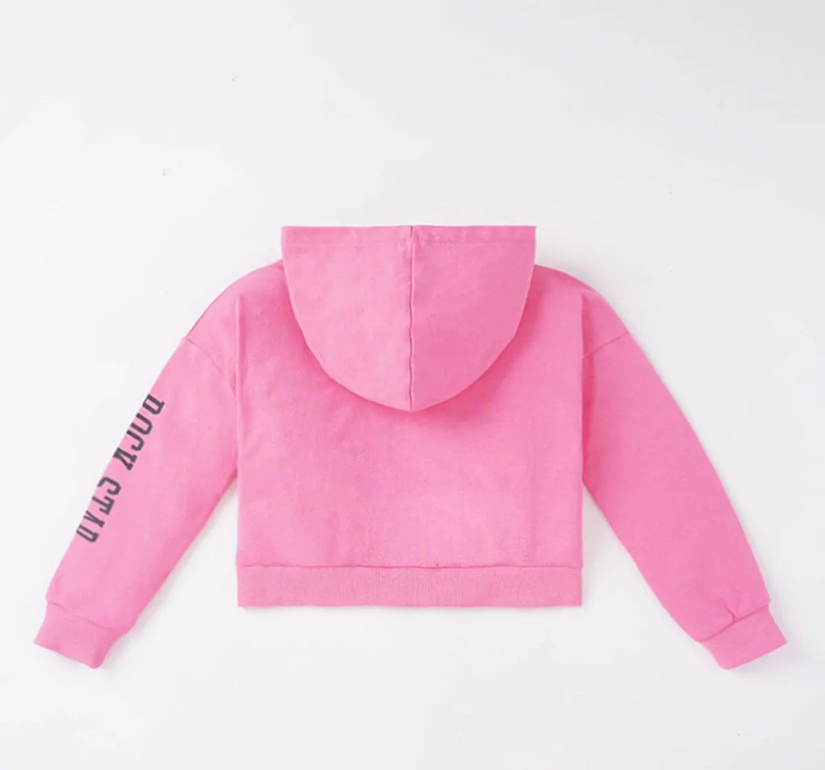 Girls Embroidered Hoodie
