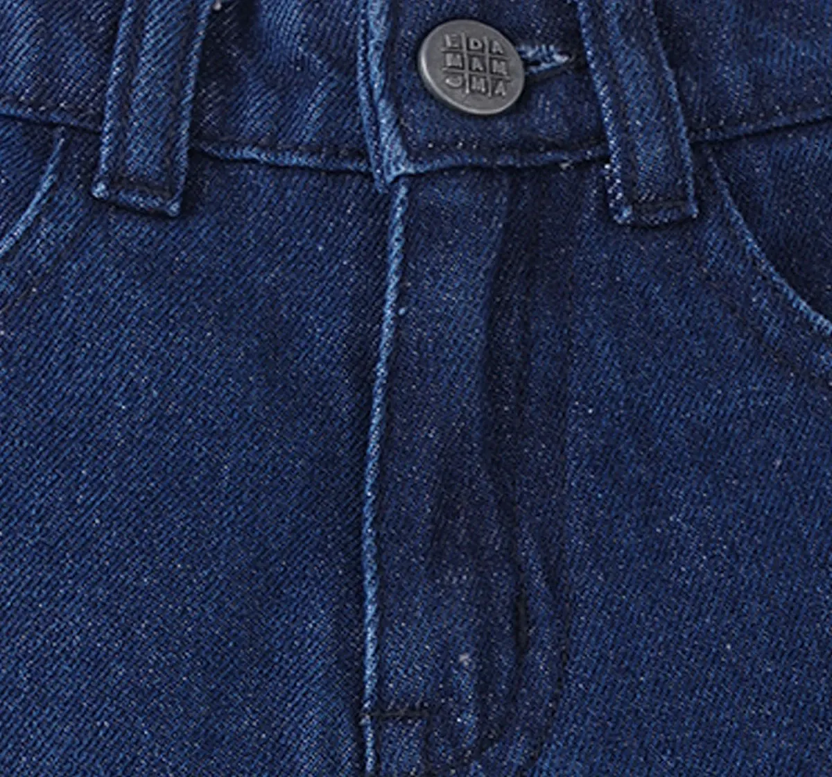 Girls Straight Denim With A Side Slit