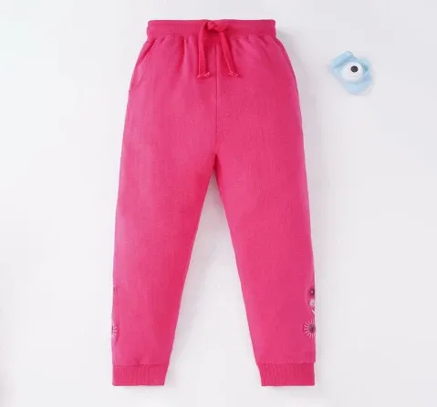 Girls Embroidered Joggers