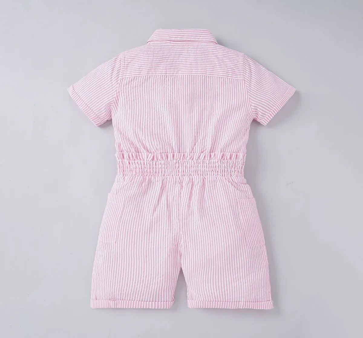Girls Stripe Jumpsuit