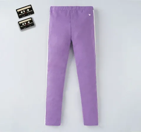 Girls Striped Leggings