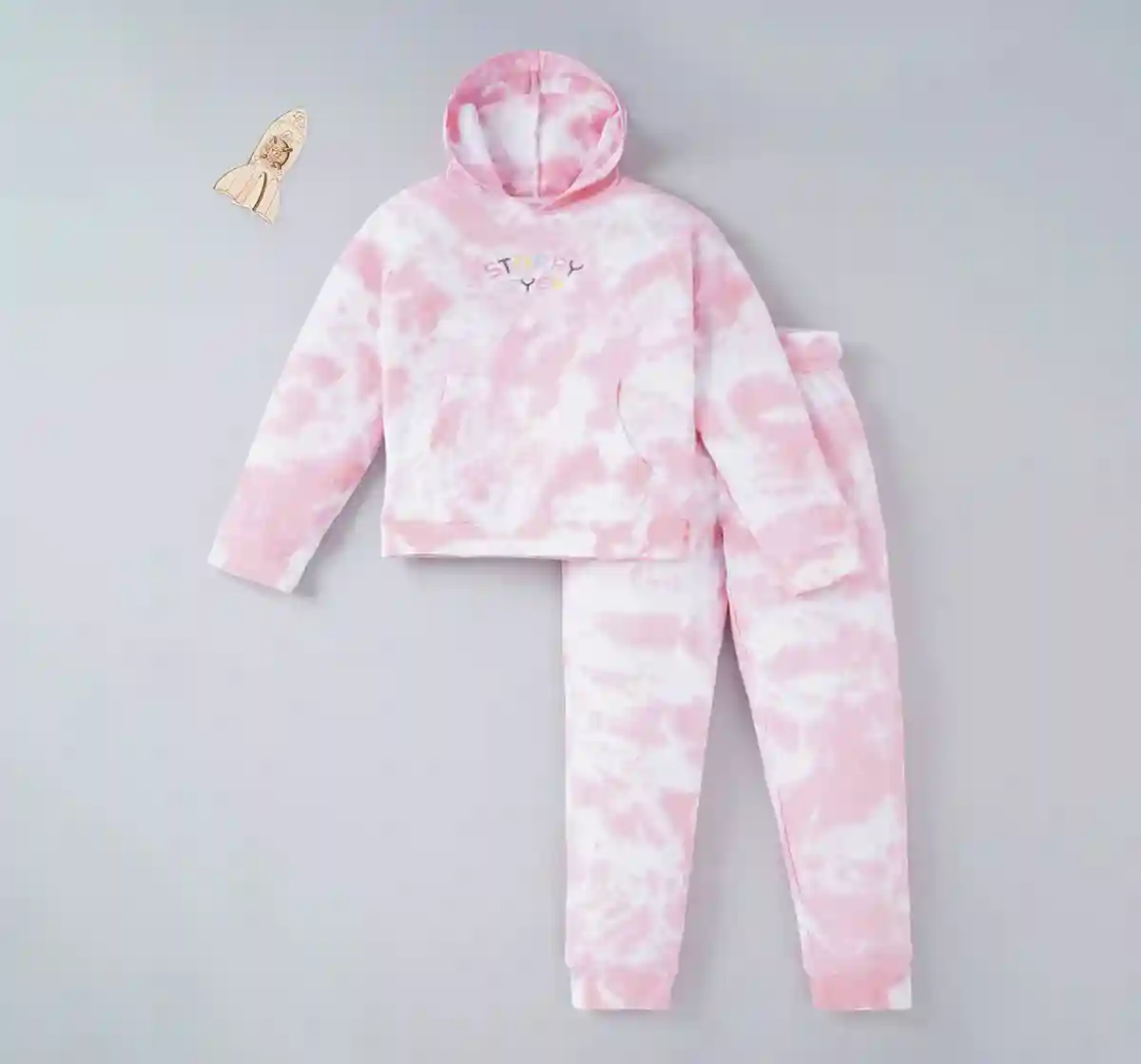Girls Tie Dye Co-Ordinate Set