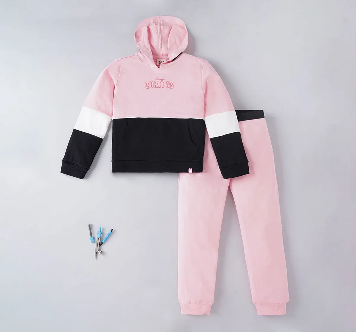 Girls Color Block Coordinate Set