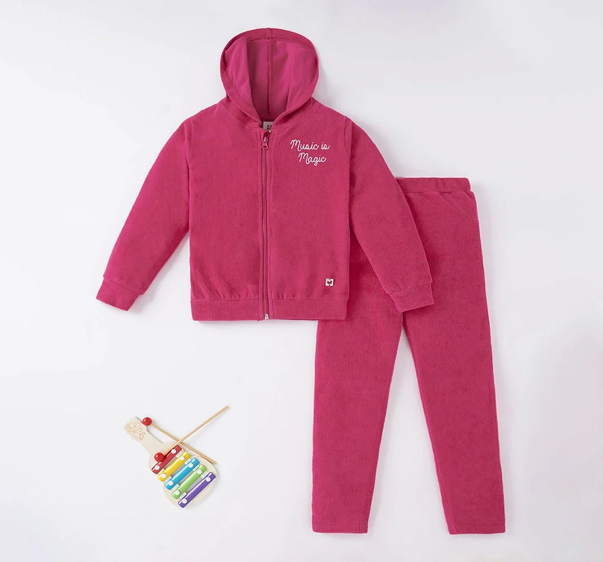 Girls Embroidered Co-Ordinate Set