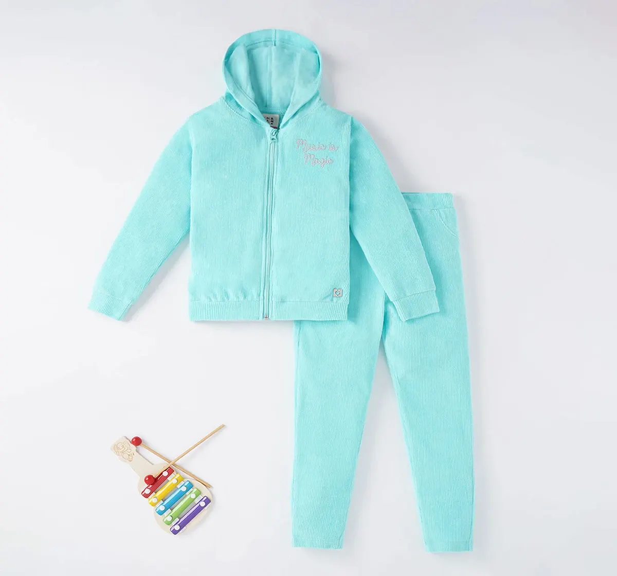 Girls Embroidered Co-Ordinate Set