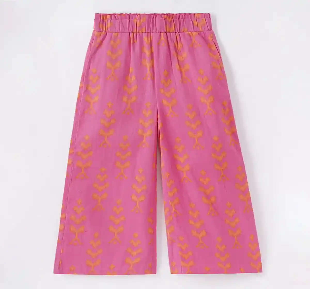 Girls Ikkat Printed Co-Ordinate Set