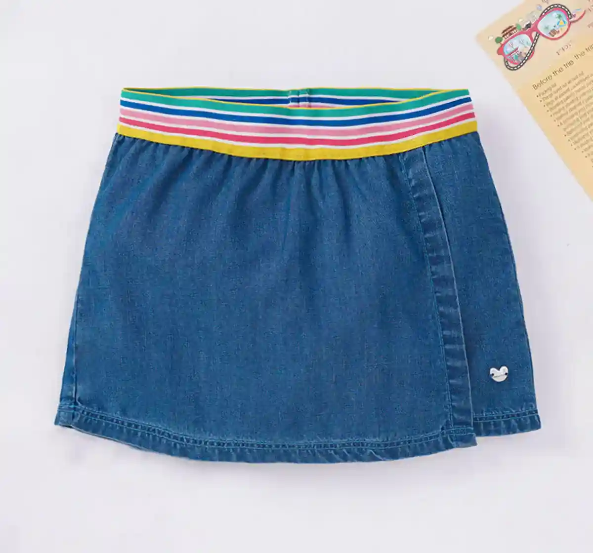 Girls Denim Skorts