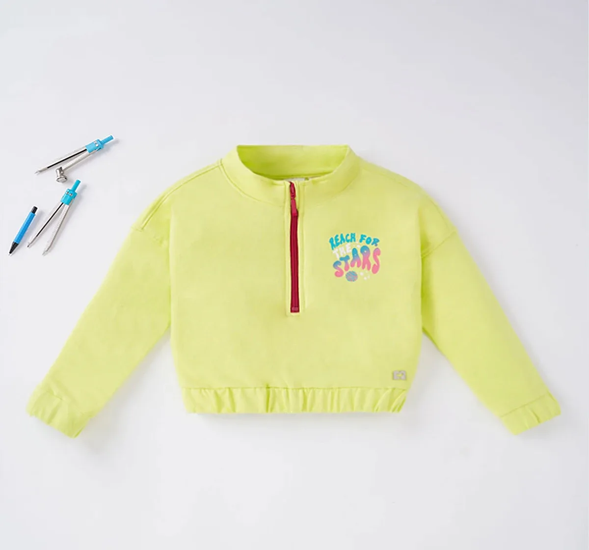 Girls Printed Sweatshirt