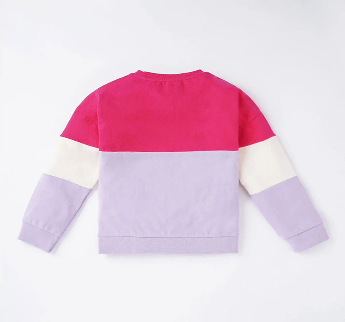 Girls Color Block Sweatshirt