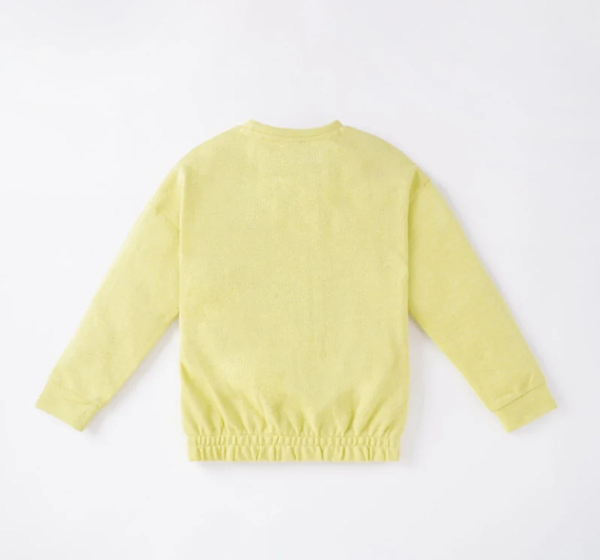 Girls Embroidered Lurex Sweatshirt