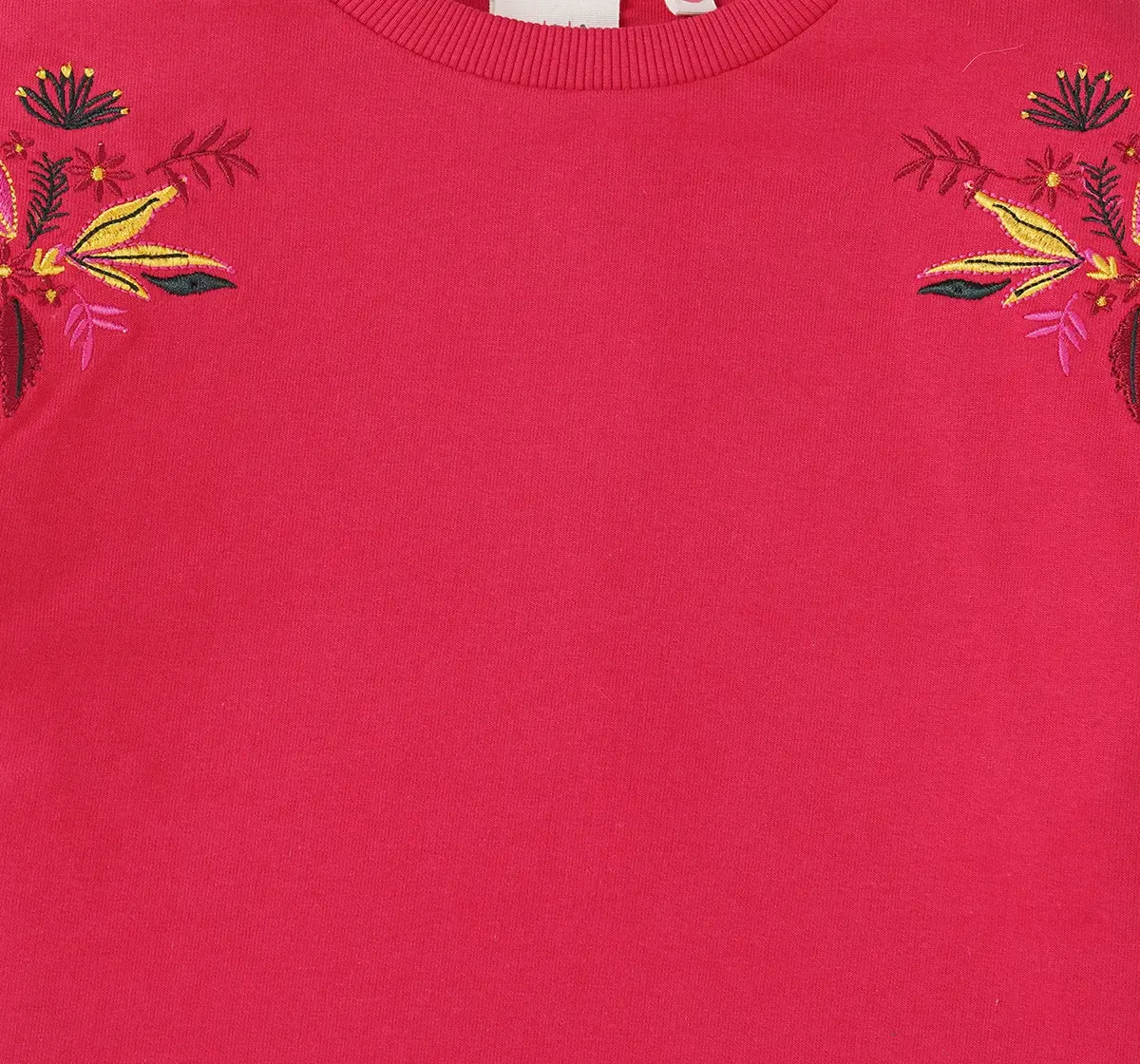 Girls Embroidery Sweatshirt