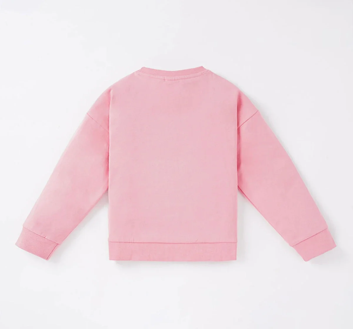 Girls Sweatshirt With Chest Print
