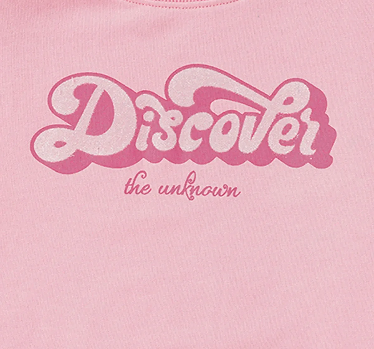 Girls Sweatshirt With Chest Print