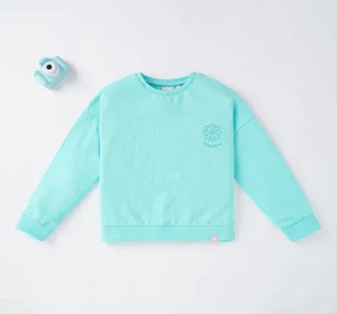 Girls Back Print Sweatshirt