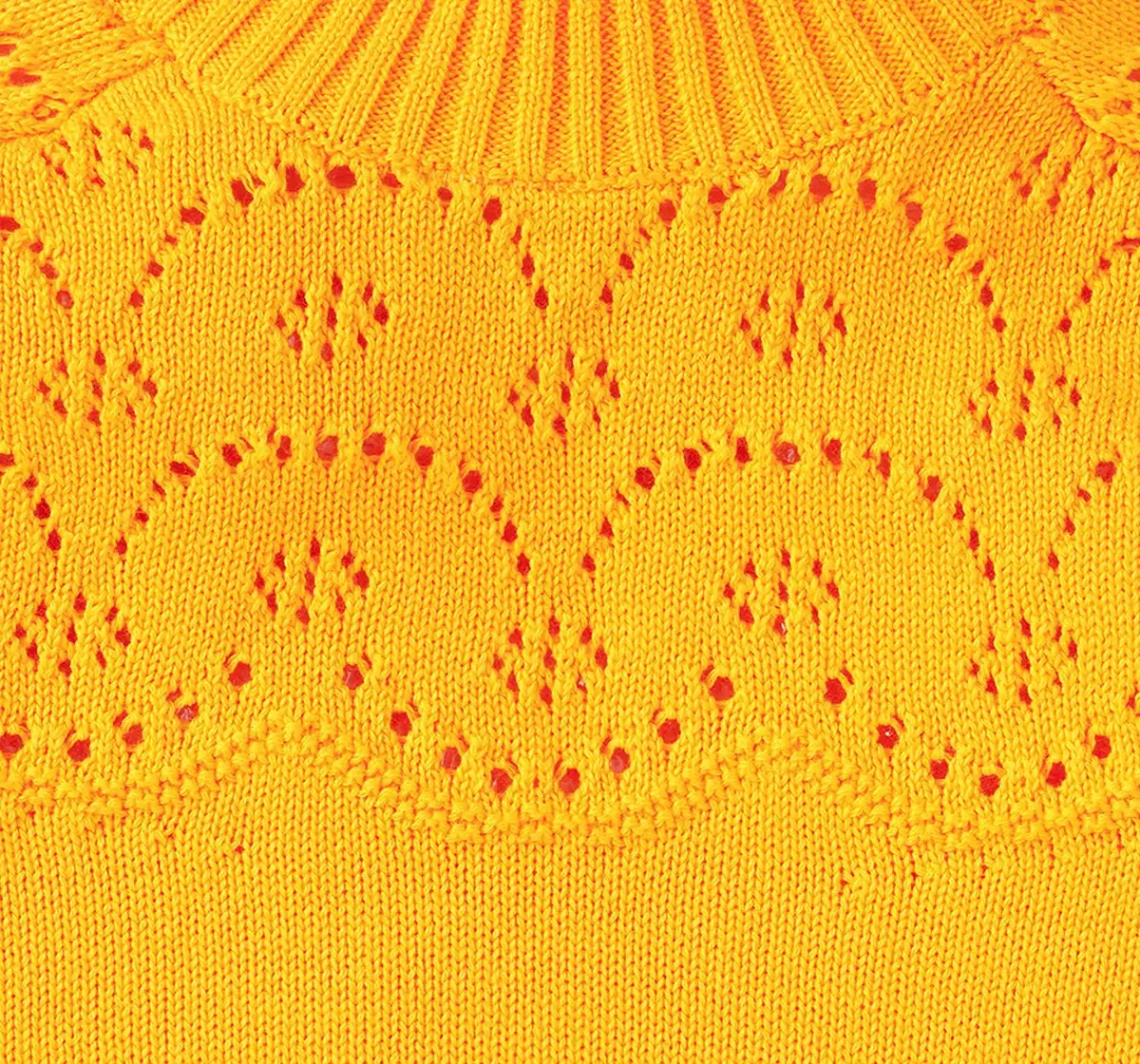 Girls Solid Sweater