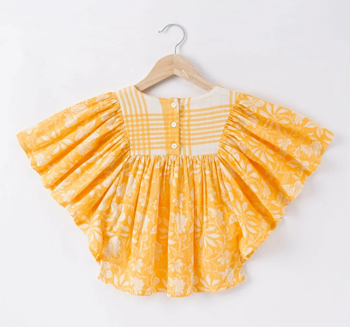 Girls Kaftan Printed Top