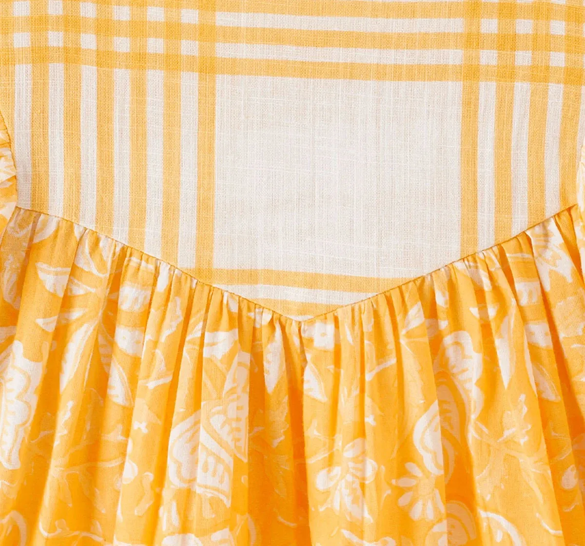 Girls Kaftan Printed Top