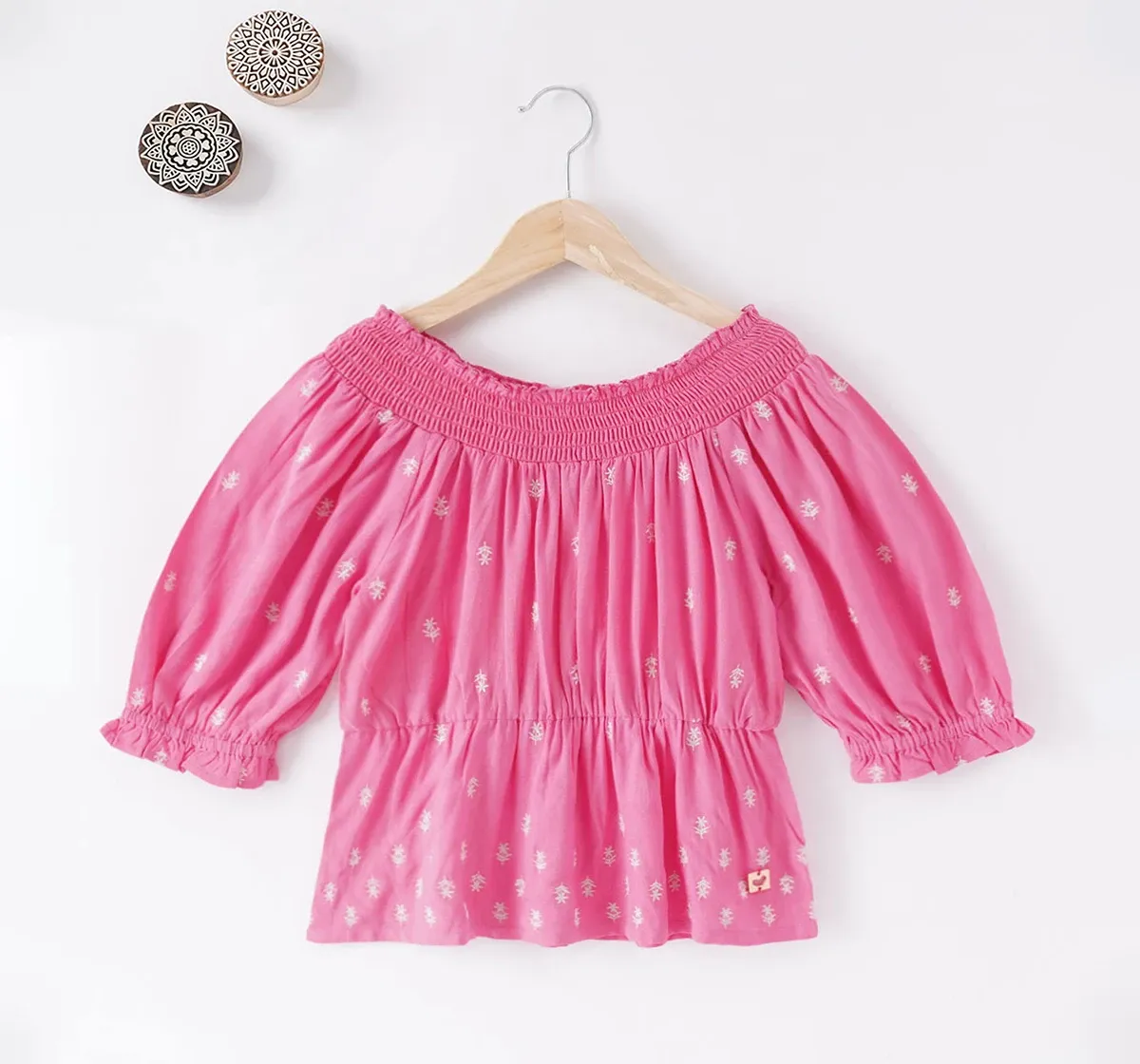Girls Embroidered Top