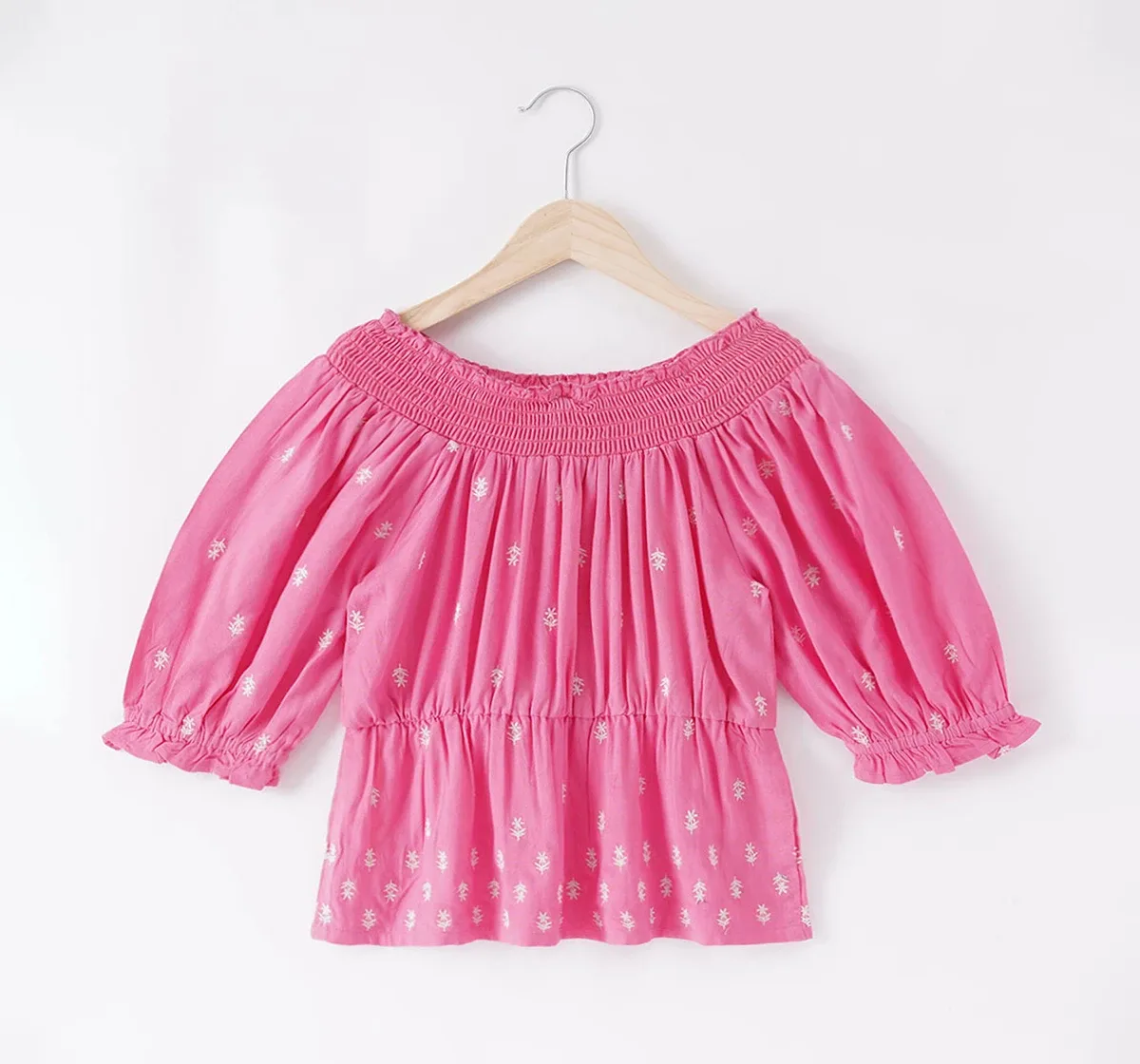 Girls Embroidered Top