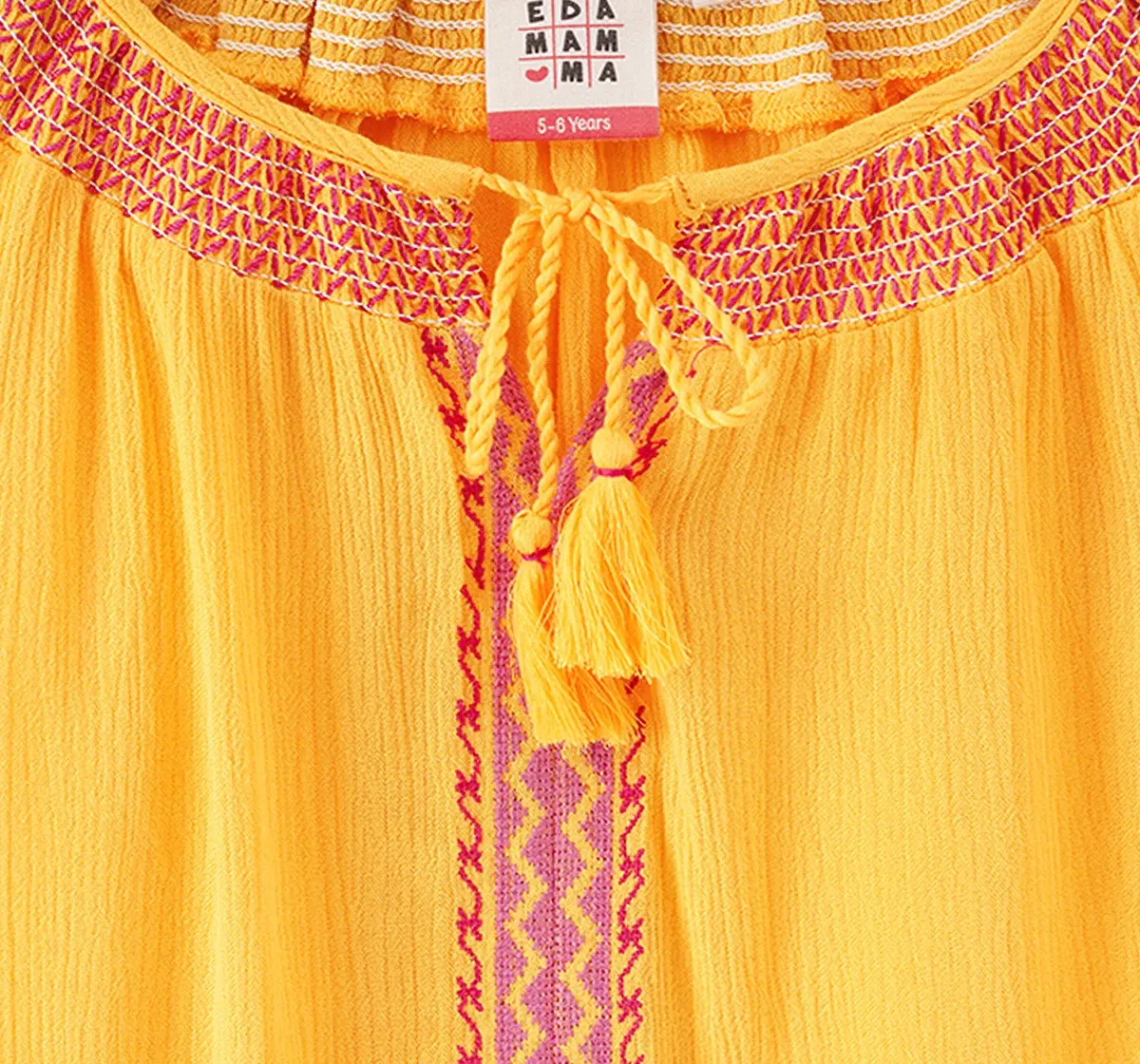 Girls Embroidered Top