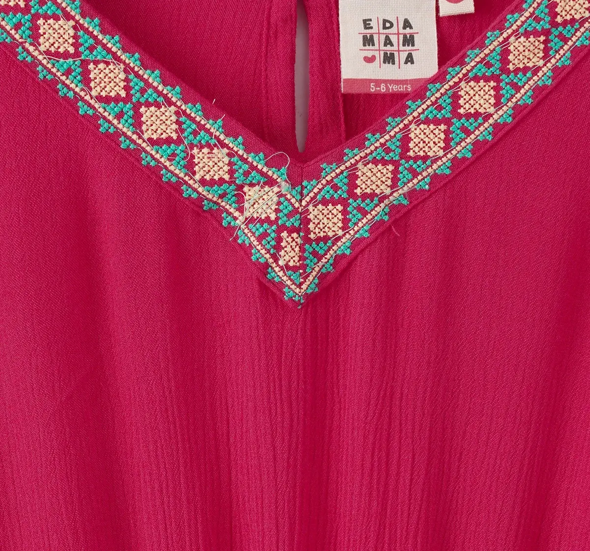 Girls Embroidered Top