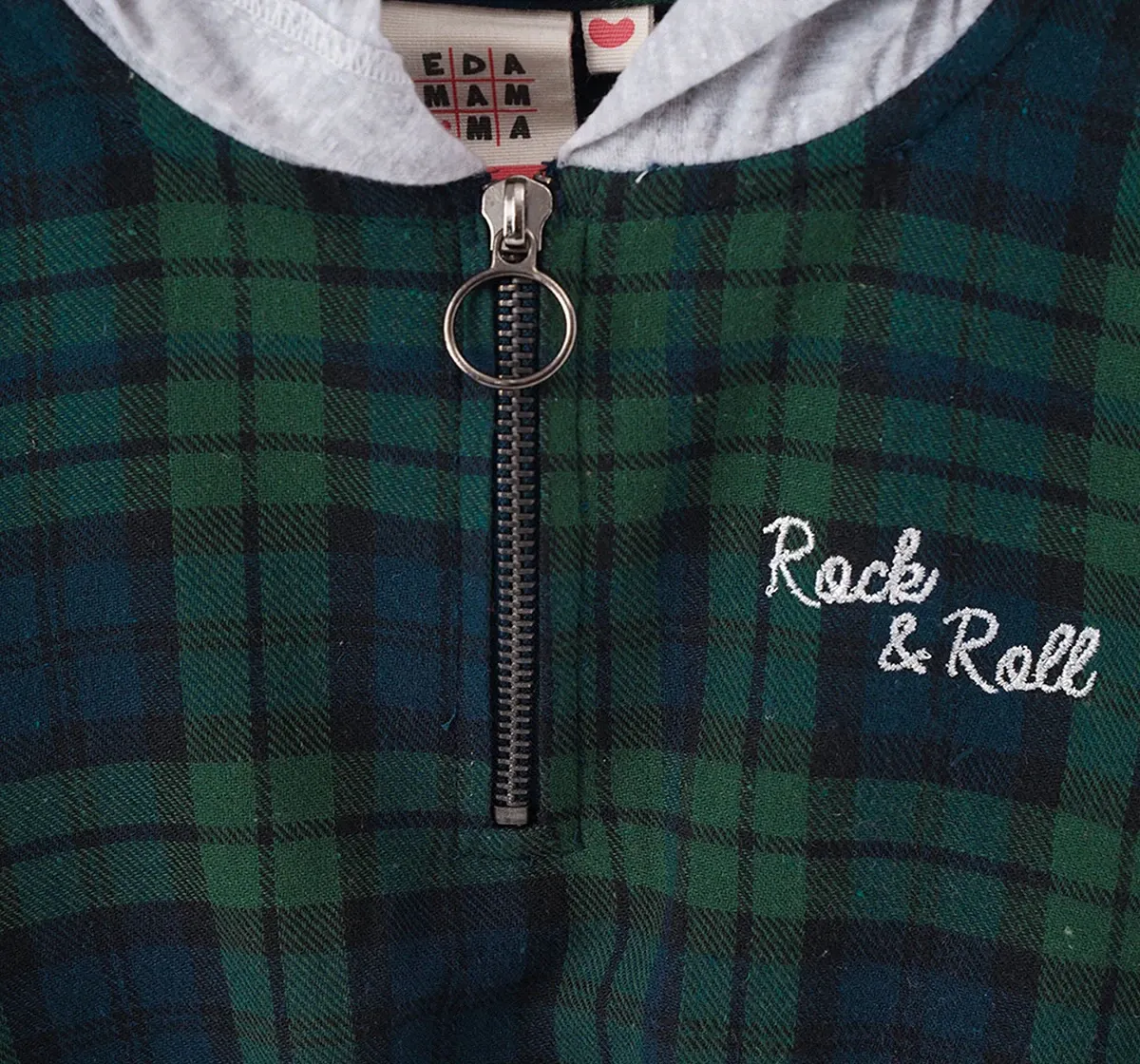 Girls Hoodie With Embroidery Badge