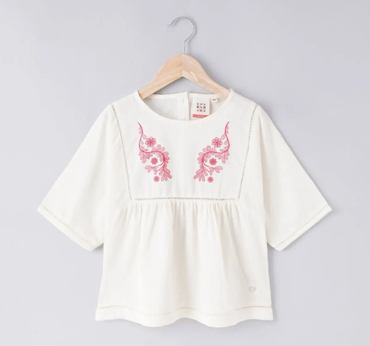 Girls Floral Print Top