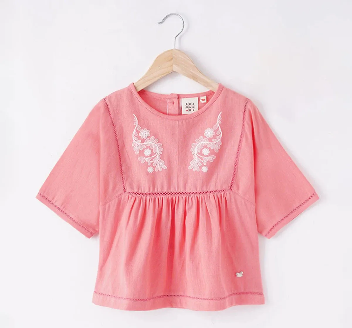 Girls Floral Print Top