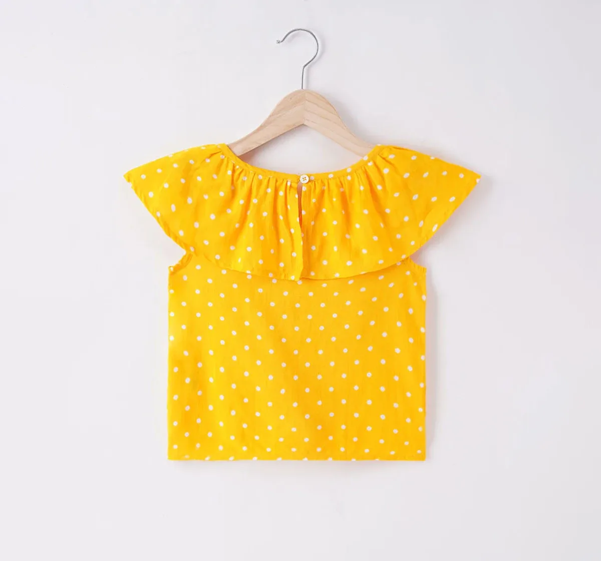 Girls Polka Printed Top