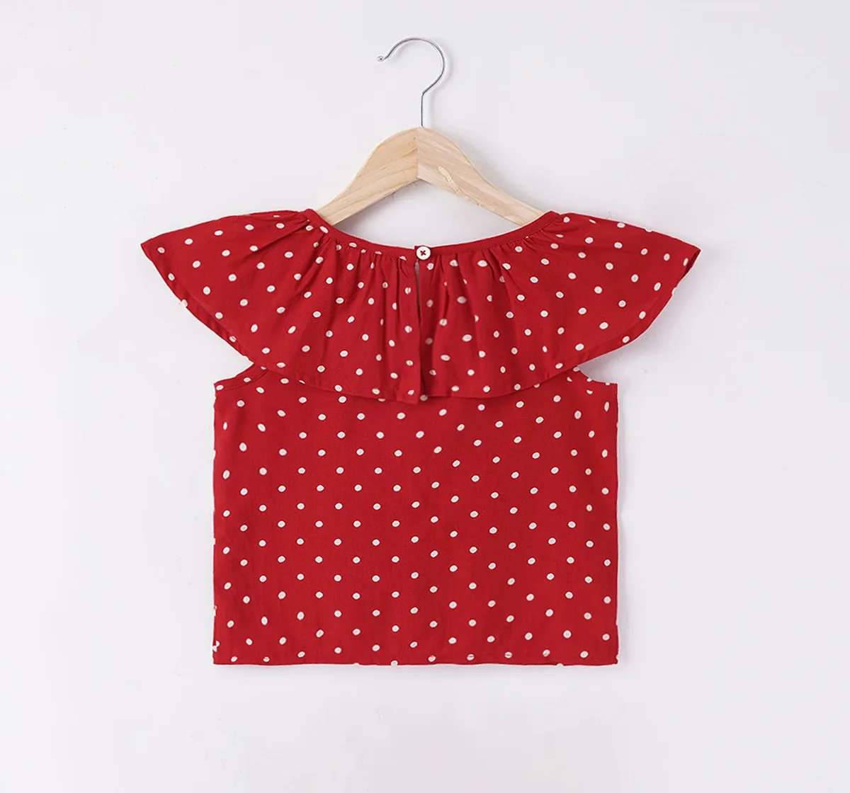 Girls Polka Printed Top